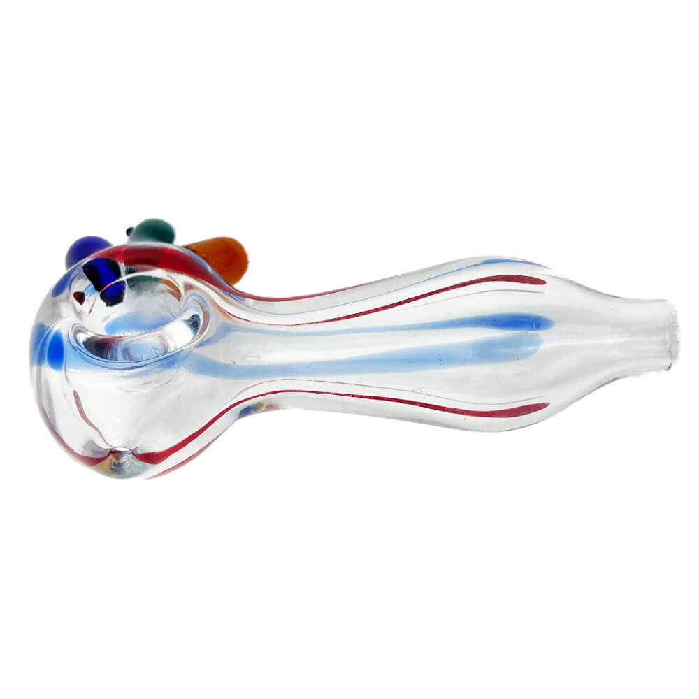 PIPA DE MURANO 7 – 9 CM MEDIANA LINEAS WEIRD-2
